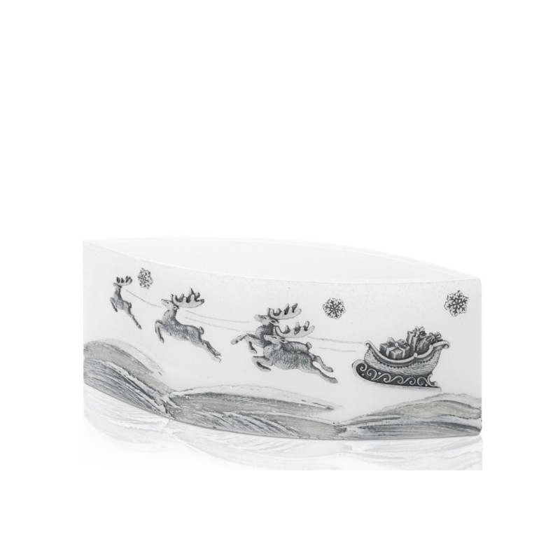 Renifery lampion łezka 265/95 mm-bialy