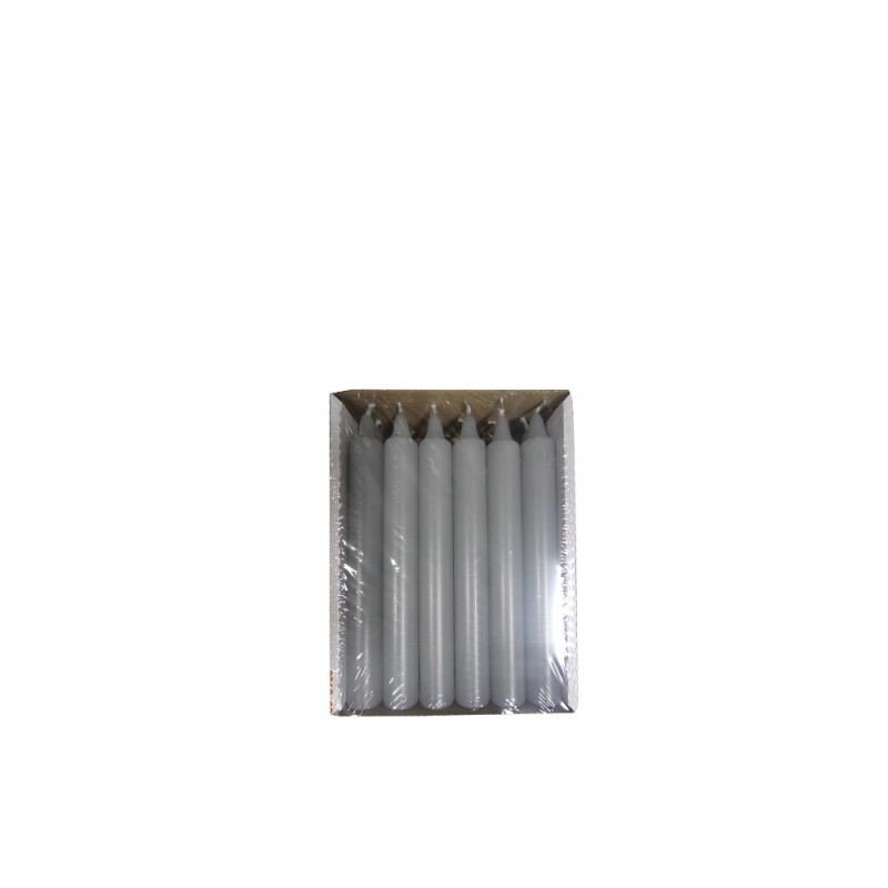 Świeca gładka walec 21/170 mm 18 szt.-popiel