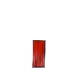 Świeca stożek 21x250 mm-czerwony